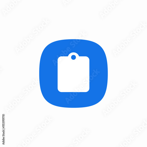 clipboard copy paste icon sign vector