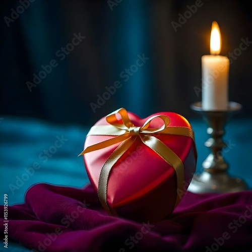 Heart shape gift box