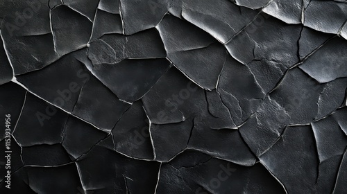 Textura de cuero negro desgastado