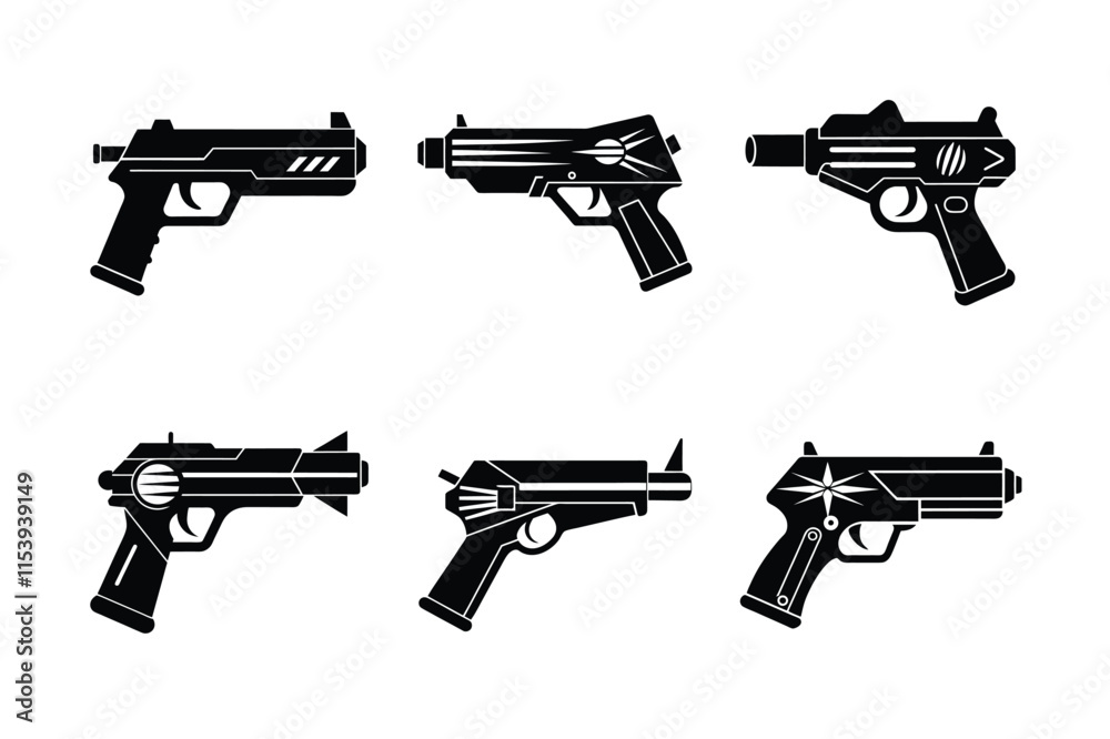 gun and bullets gun and bullets