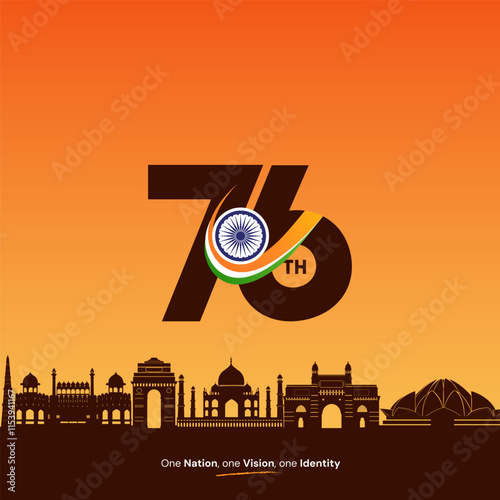 76th Indian Republic Day, 26 January Celebration Social Media Post, Web Banner, Status Wishes