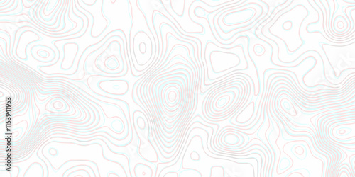 Abstract topographic contours map background. Panorama view gradient multicolor wave curve lines banner background design. wave, line, White, paper curved. World Map Vintage Old-Style. Transparent PNG
