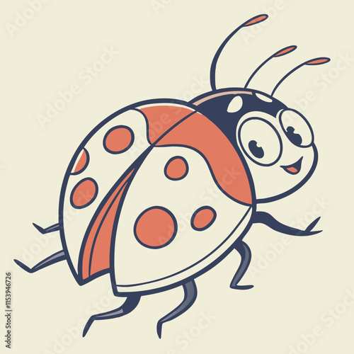 Watercolor cartoon louse animation series, digital design for medical and educational content