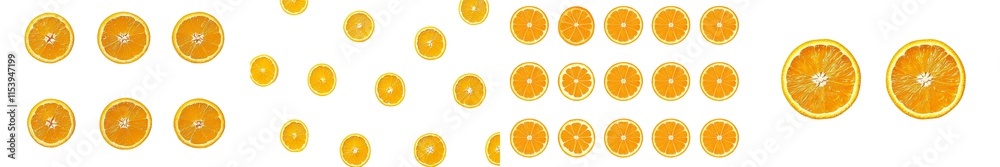 A single orange against a white background, with the entire scene in clear focus. A single orange against a white background, with the entire scene in clear focus.