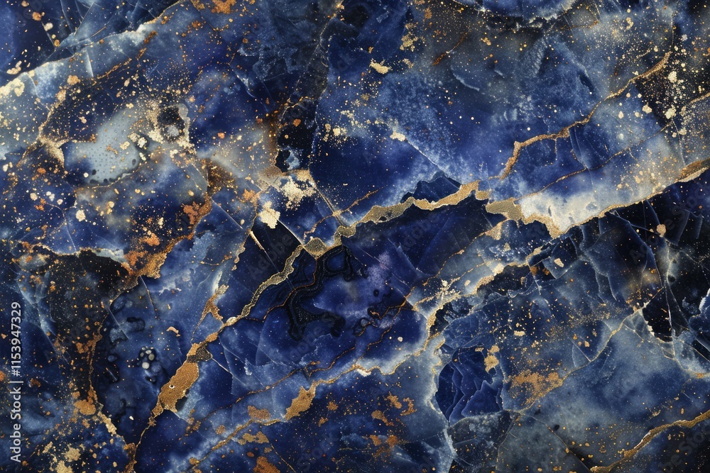 Photo of Navy blue agate marble pattern with golden veins. Background texture for backdrops or mapping Photo of Navy blue agate marble pattern with golden veins. Background texture for backdrops or mapping