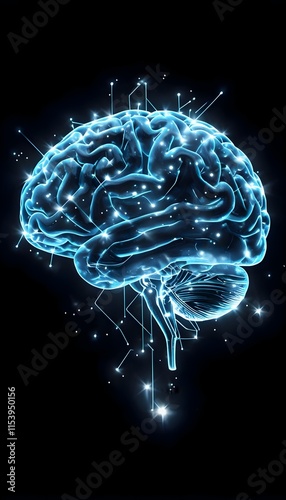 3d rendered illustration of human brain