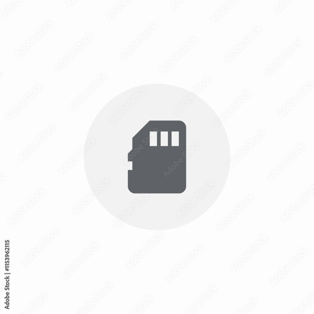sd card icon sign vector sd card icon sign vector