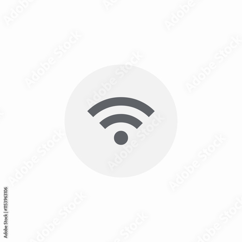 wifi internet icon sign vector