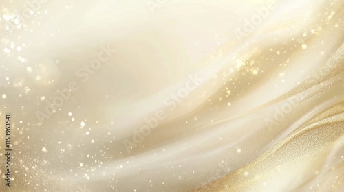 Light pale soft pastel gold golden champagne beige abstract background. Color gradient ombre transition. Silk fabric. Luxury premium rich. Matte shimmer. Christmas, birthday, anniversary. Template.