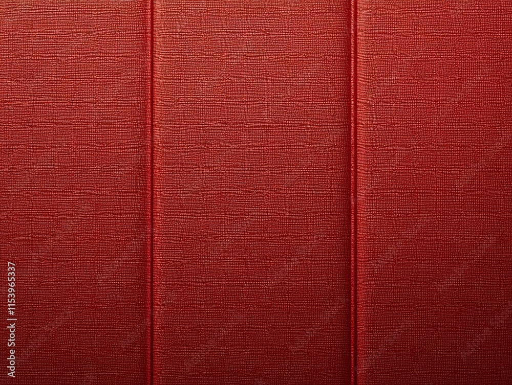 Fototapeta premium Red Textured Background with Vertical Lines