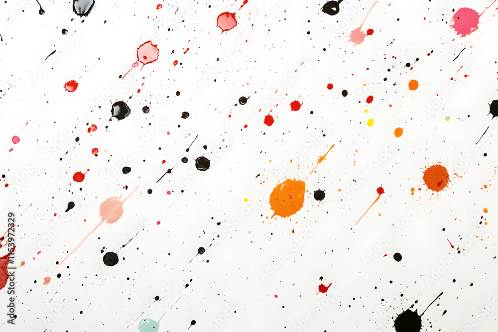 Dynamic Abstract Pattern: Mud Splatter Art on a White Canvas, Celebrating Nature's Chaos and Beauty Dynamic Abstract Pattern: Mud Splatter Art on a White Canvas, Celebrating Nature's Chaos and Beauty