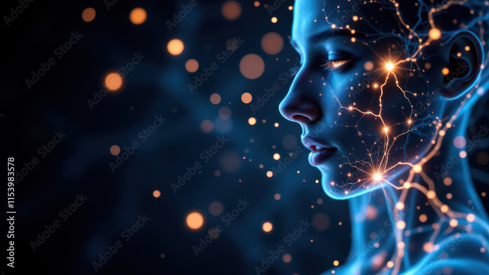 A close-up illustration of a person's head with glowing lights emanating from the eyes, representing Vagus Nerve Stimulation (VNS). A close-up illustration of a person's head with glowing lights emanating from the eyes, representing Vagus Nerve Stimulation (VNS).