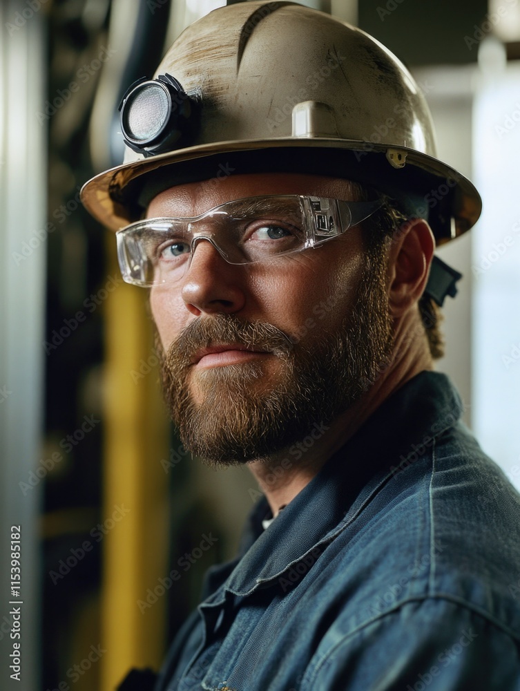 A Professional Worker in a Workshop