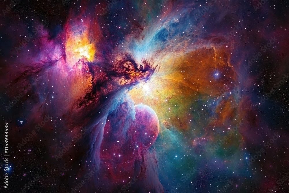 Stunning Cosmic Landscape with Two Distinct Features