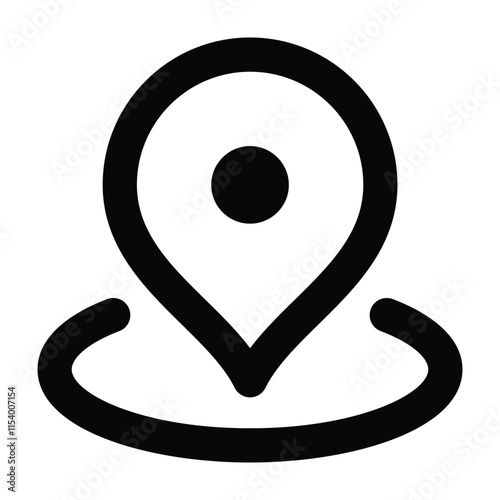 Free Download Location or map pin icon symbol. vector illustration - GFXLoad