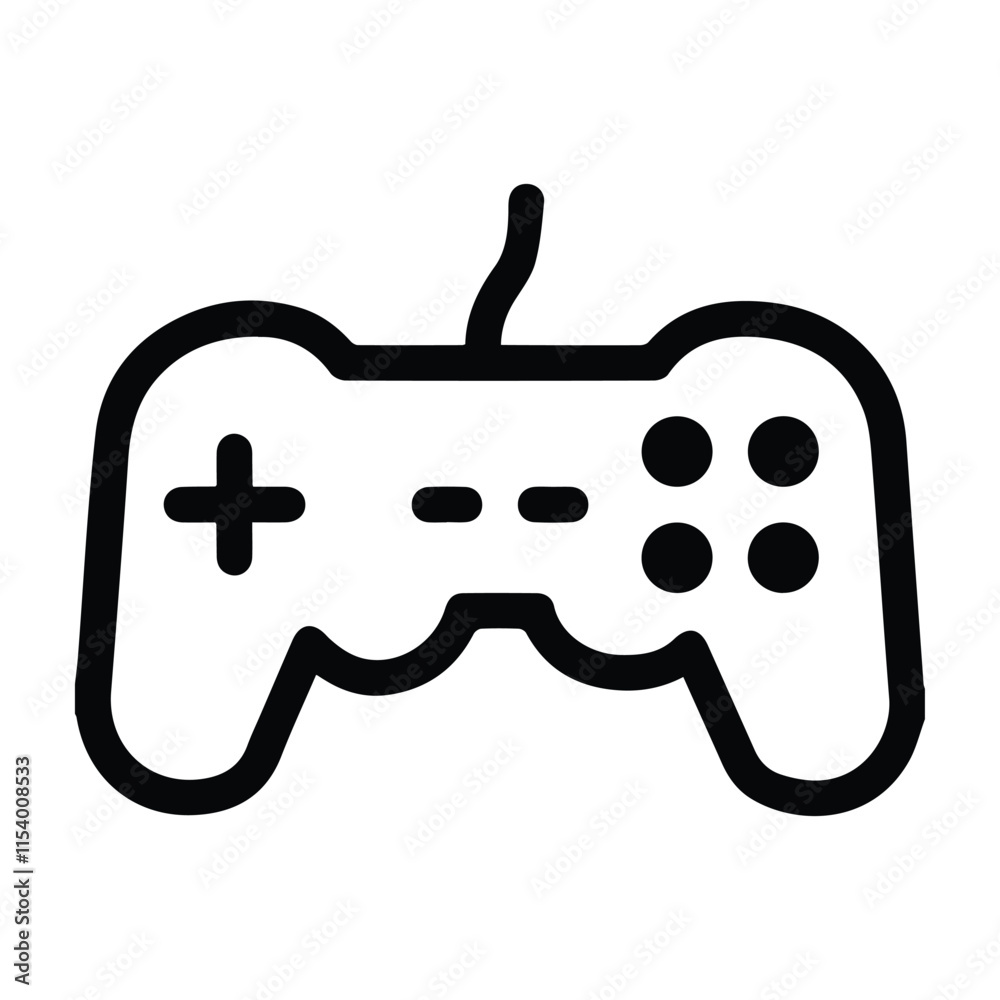 The best Gamepad icon vector, illustration logo template in trendy style. Suitable for many purposes. The best Gamepad icon vector, illustration logo template in trendy style. Suitable for many purposes.