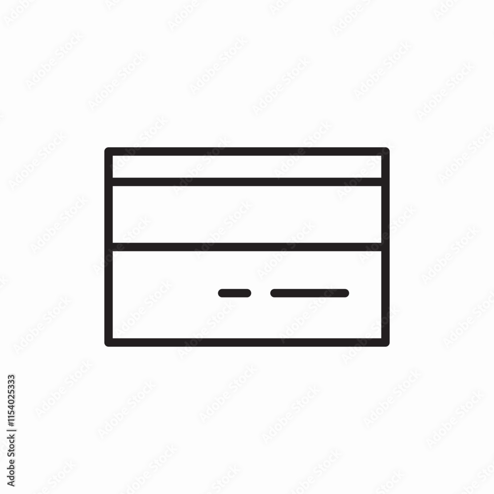 payment card icon sign vector payment card icon sign vector