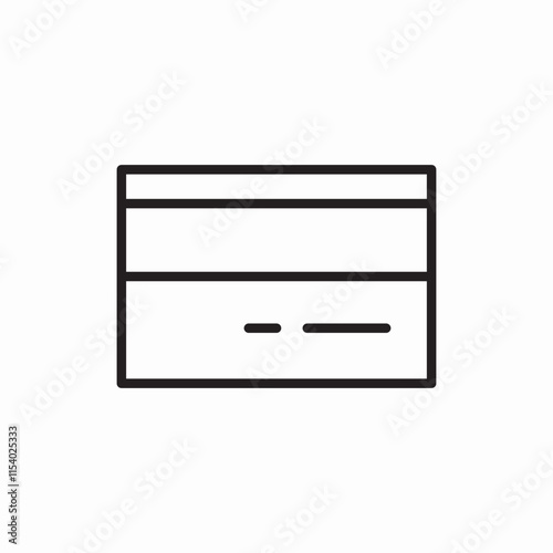 payment card icon sign vector