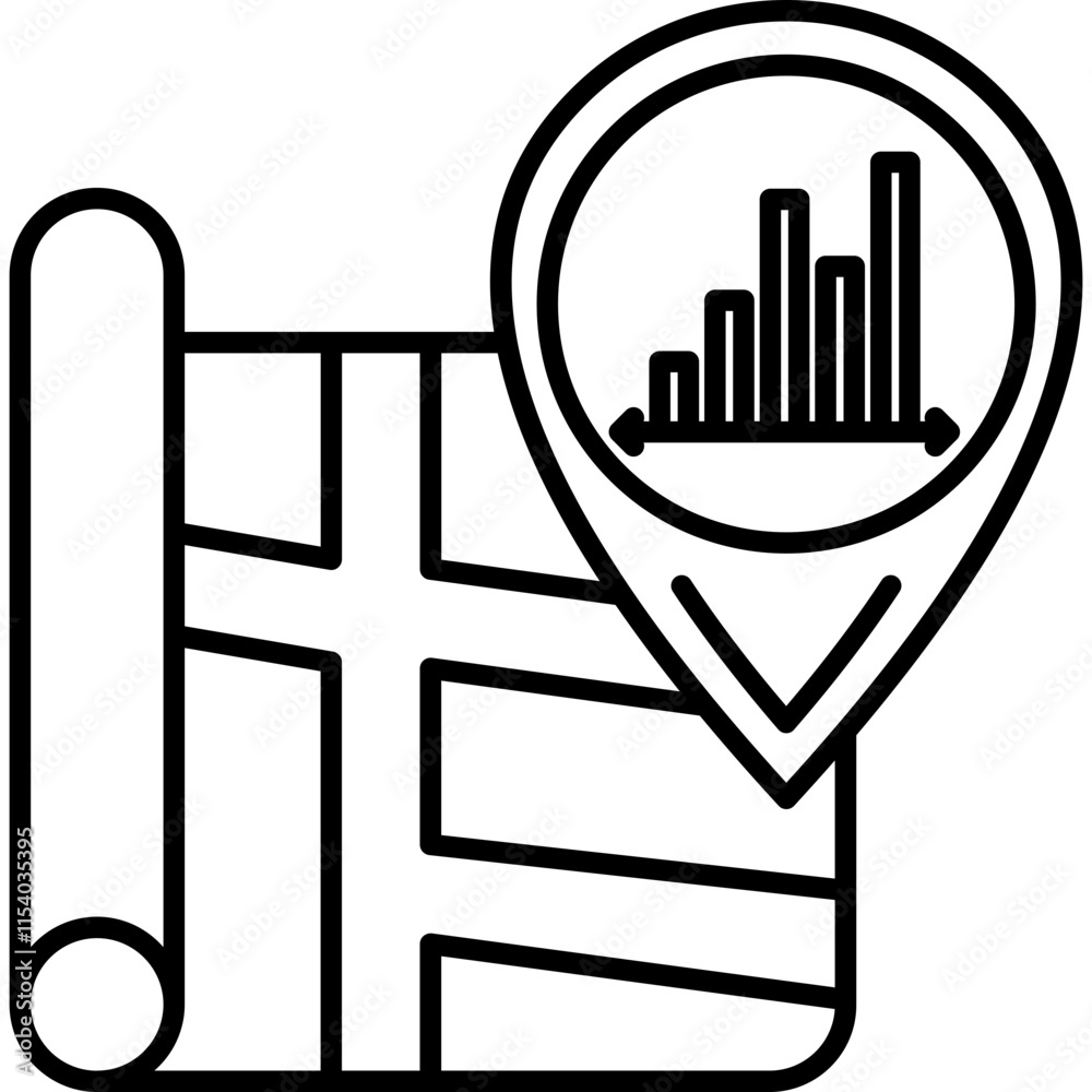 Obraz premium Stats Icon