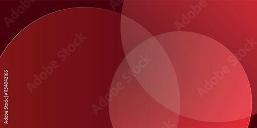 Red abstract background. Dynamic shapes composition. Eps10 vector