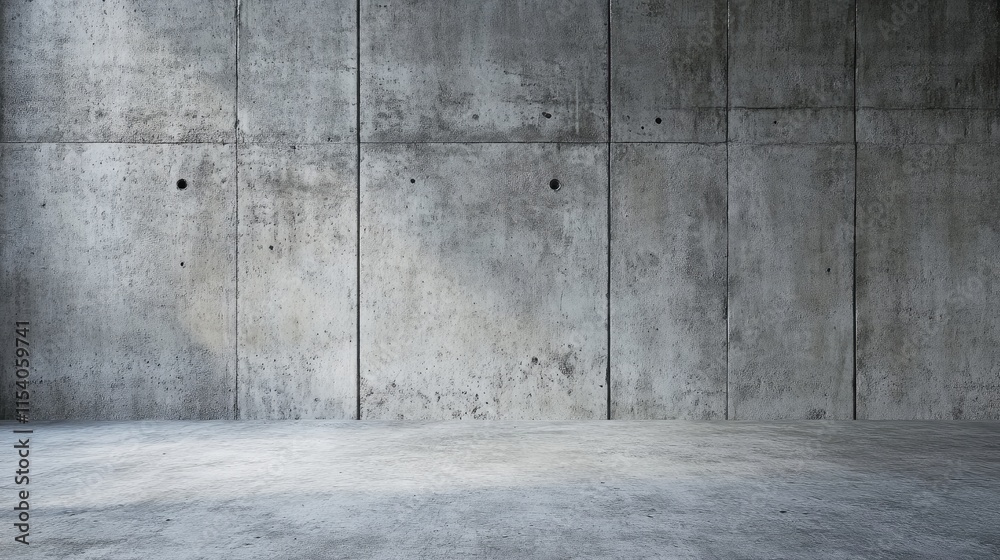 Textured concrete wall with industrial design ideal for background use or architectural projects showcasing minimalist aesthetics. Textured concrete wall with industrial design ideal for background use or architectural projects showcasing minimalist aesthetics.