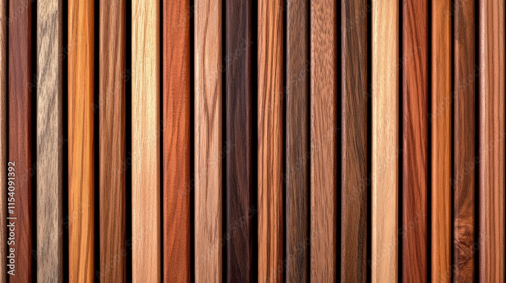 Fototapeta premium Wood Veneer Samples Close-up