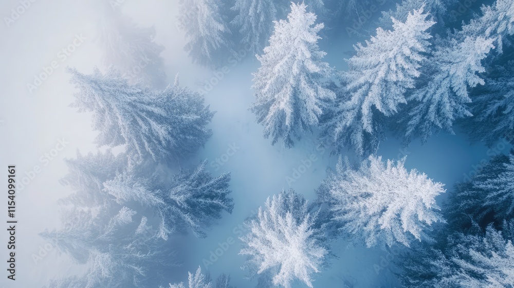 Snow-covered pine forest landscape in a serene winter atmosphere showcasing the beauty of nature in a cold climate. Snow-covered pine forest landscape in a serene winter atmosphere showcasing the beauty of nature in a cold climate.