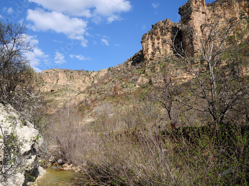 Inozu Valley, located in Beypazari, Turkey, is one of the most important canyons of the country. photo