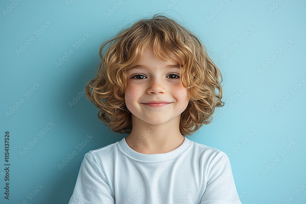 portrait of an white little boy with a smile portrait of an white little boy with a smile