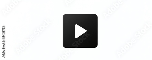 Free Download Play button symbol on a minimalist background indicating media playback options for users - GFXLoad