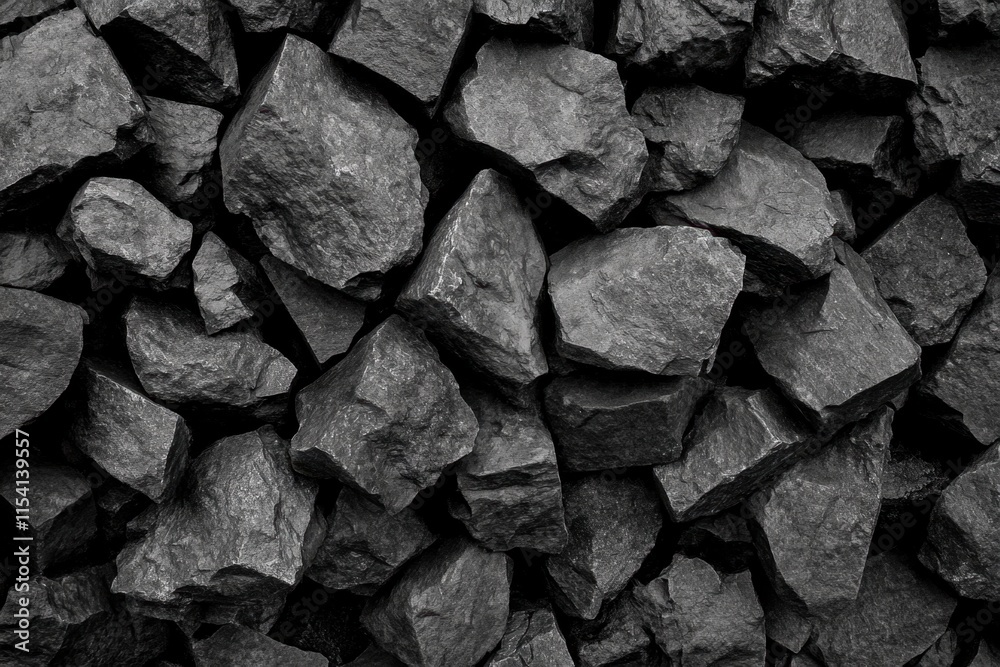 Textured Black Rocks Background for Abstract or Industrial Design Projects Textured Black Rocks Background for Abstract or Industrial Design Projects