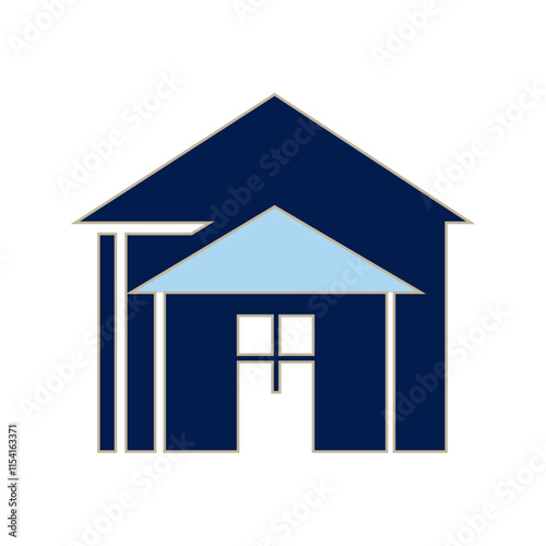house icon isolated on white
