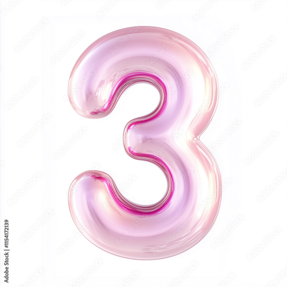 pink number 3 pink number 3