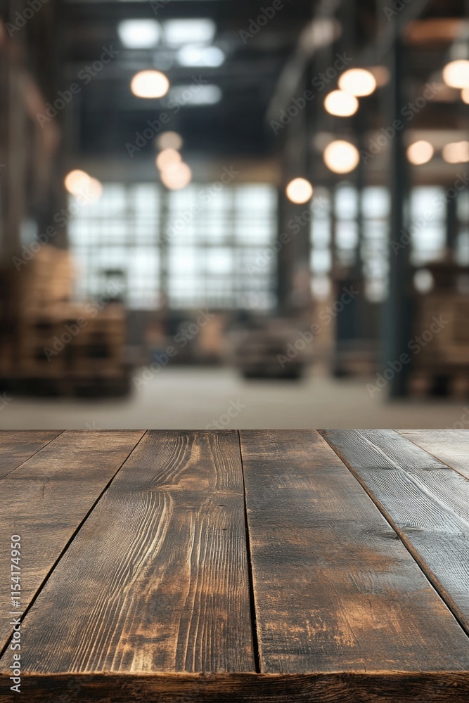 Warehouse Wooden Table Warehouse Wooden Table