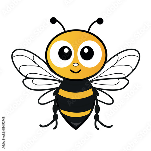 Honey bee character Art & Illustration