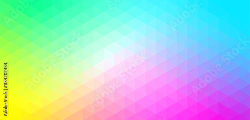 rainbow polygon background (artwork 3)