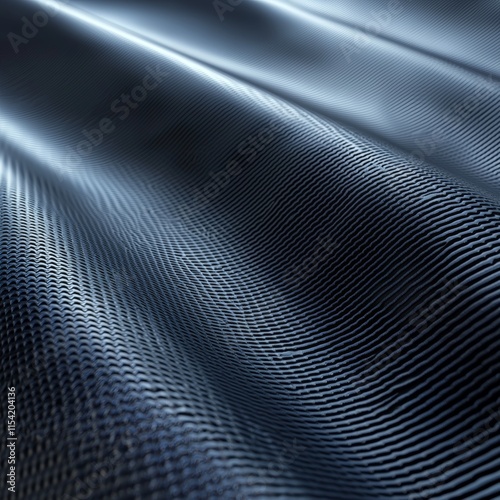 Abstract Wavy Carbon Fiber Texture