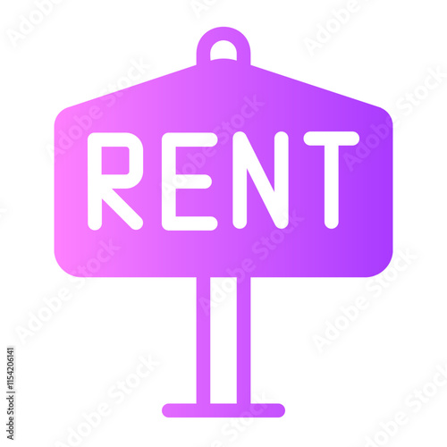 rent gradient icon