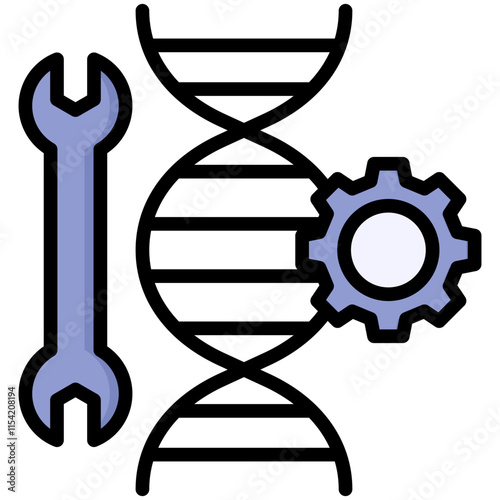 Genetic Editing Icon