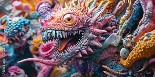 Wallpaper Mural Dragon Statue Close Up Torontodigital.ca