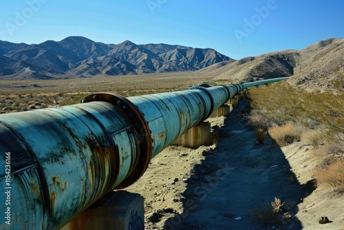 Crude Pipeline: Supplying Fossil Fuel in the Mojave Desert, California