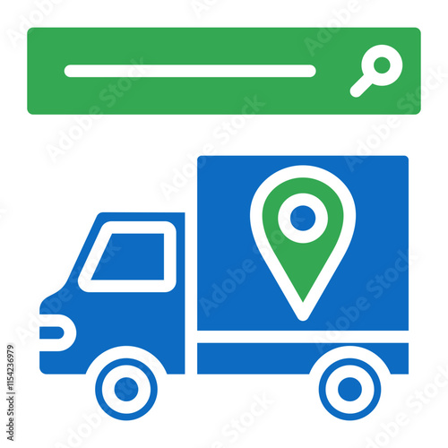 Tracking vector contact us communication glyph icon