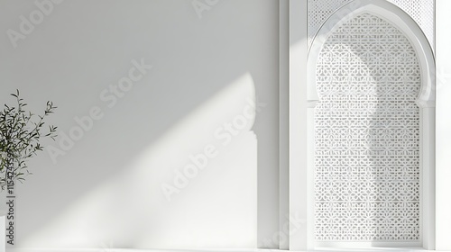 Elegant Ramadan Lanterns and Islamic Architecture Patterns for Festive Celebrations