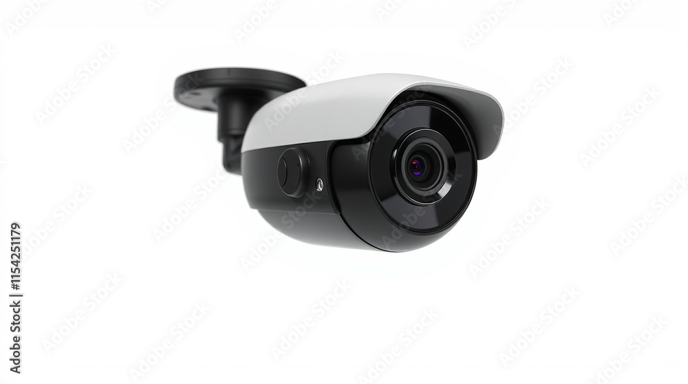 Modern Security Camera, Surveillance and Protection Concept Modern Security Camera, Surveillance and Protection Concept