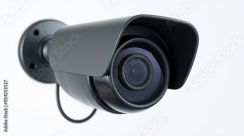 Modern Security Camera, Surveillance and Protection Concept photo