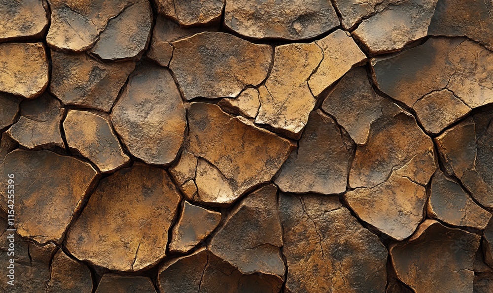Earth Texture Rough textures resembling earth, stone, and natural elements. Generative AI