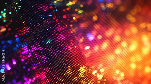 Wallpaper Mural Mesh mesh grid with glowing digital effects. Generative AI Torontodigital.ca