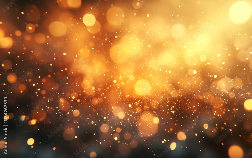 Fototapeta premium Bokeh Soft out-of-focus circles of light creating a dreamy background. Generative AI