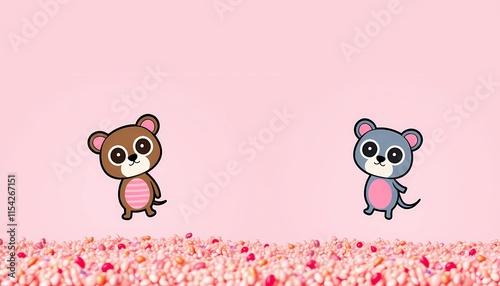Lovely and Fun Wallpaper to Brighten Your Day With Adorable Details
 photo