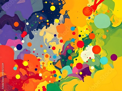 Illustration abstract background   